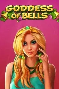 Blonde goddess with flowers - Goddess of Bells slot
